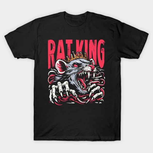 RAT KING T-Shirt by coxemy